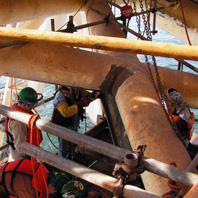 Turn Key Project - Repair of Cable Layer Stinger - Algeciràs (2007)